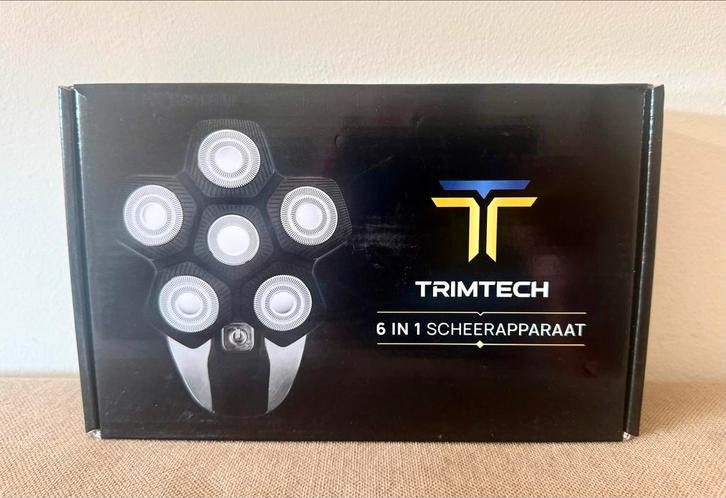 TrimTech 6 in 1 Draadloos Scheerapparaat - Nieuw!, Witgoed en Apparatuur, Persoonlijke-verzorgingsapparatuur, Nieuw, Scheren en Epileren