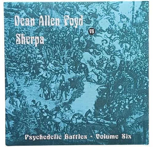 LP Dean Allen Foyd Vs Sherpa - Psychedelic Battles Vinyl, Cd's en Dvd's, Vinyl | Rock, Zo goed als nieuw, Overige genres, 12 inch
