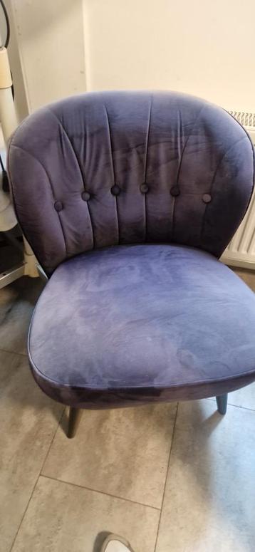 Blauw Grijze Fauteuil beschikbaar voor biedingen