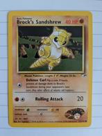 Pokemon Brock's Sandshrew (gym heroes), Ophalen of Verzenden, Zo goed als nieuw, Losse kaart