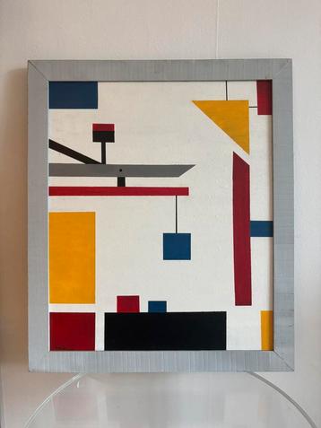 Vintage origineel schilderij Wim Gerth beschikbaar voor biedingen
