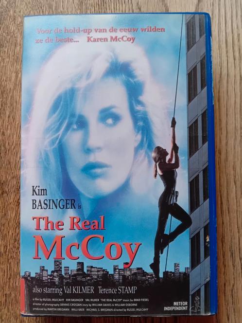 The Real McCoy - VHS Videoband, Cd's en Dvd's, VHS | Film, Gebruikt, Actie en Avontuur, Vanaf 12 jaar, Ophalen of Verzenden