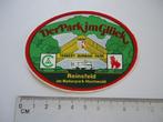 sticker oud TABBERT Burmah park camping Reinsfeld hochwald, Verzenden, Zo goed als nieuw, Bedrijf of Vereniging