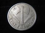 Vichy-Frankrijk 1 Franc 1944, Maarschalk Petain, WW2 #109, Frankrijk, Losse munt, Verzenden
