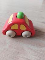 Goki rood houten speelgoed autootje met piepgeluid, Kinderen en Baby's, Speelgoed | Houten speelgoed, Ophalen of Verzenden, Gebruikt