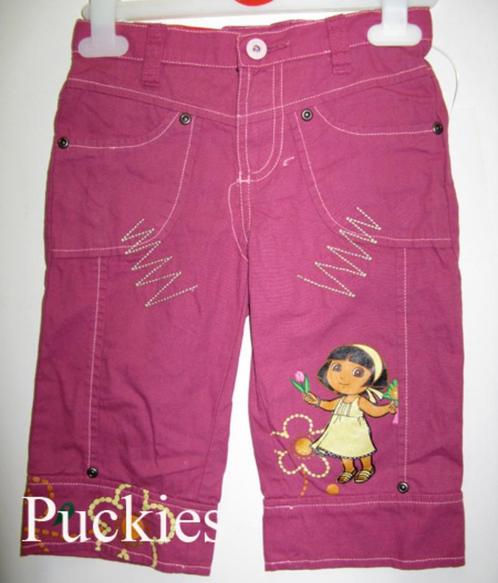 *SALE* Roze Dora the Explorer capri broek maat 116 *NieuW, Kinderen en Baby's, Kinderkleding | Maat 116, Nieuw, Meisje, Broek