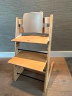 Stokke trip trap stoel - hout naturel, Gebruikt, Meegroeistoel, Gordel(s), Ophalen