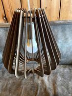 Hanglampen, Huis en Inrichting, Lampen | Hanglampen, Ophalen, Gebruikt, Hout, Minder dan 50 cm