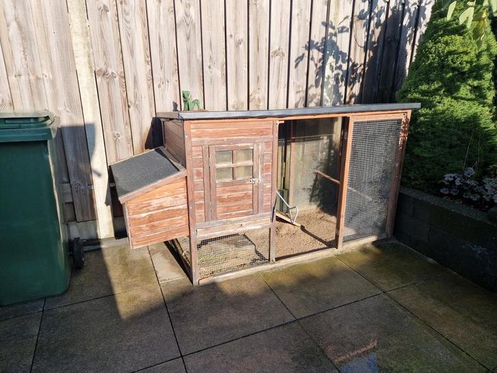 Kippenhok, Dieren en Toebehoren, Pluimvee | Toebehoren, Gebruikt, Kippenhok of Kippenren, Ophalen of Verzenden