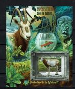 BURUNDI 2012 PF BLOK WILDLIFE ZOOGDIEREN VISSSEN GAZELLE, Ophalen of Verzenden, Postfris, Dier of Natuur