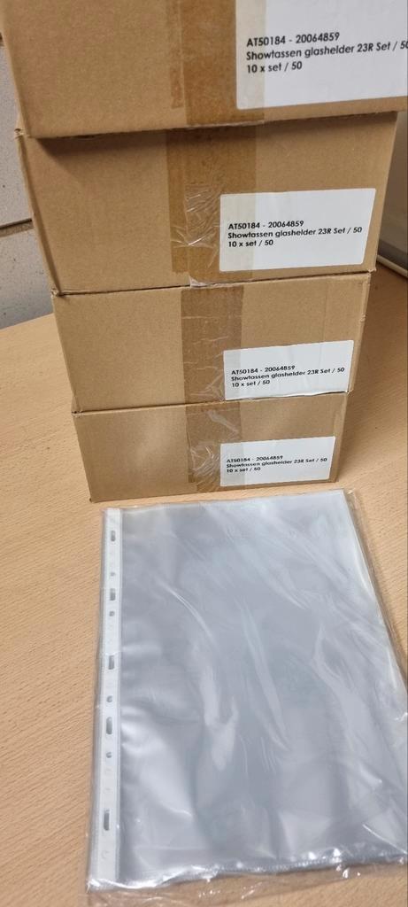 showtassen glashhelder 23R., Diversen, Papierwaren, Nieuw, Ophalen of Verzenden