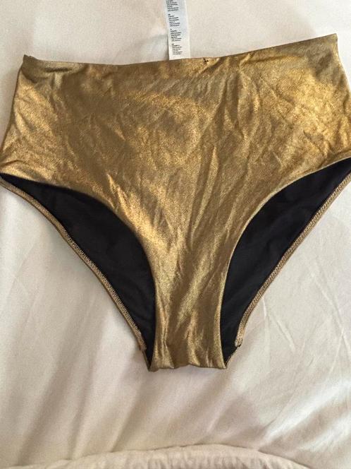 Aubade Bikini Brief Goud, Hoog Taille, Kleding | Dames, Badmode en Zwemkleding, Nieuw, Bikini, Ophalen of Verzenden