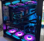 Highend Gaming PC Custom Loop 9800X3D, Computers en Software, Desktop Pc's, Ophalen, Zo goed als nieuw, Gaming, SSD