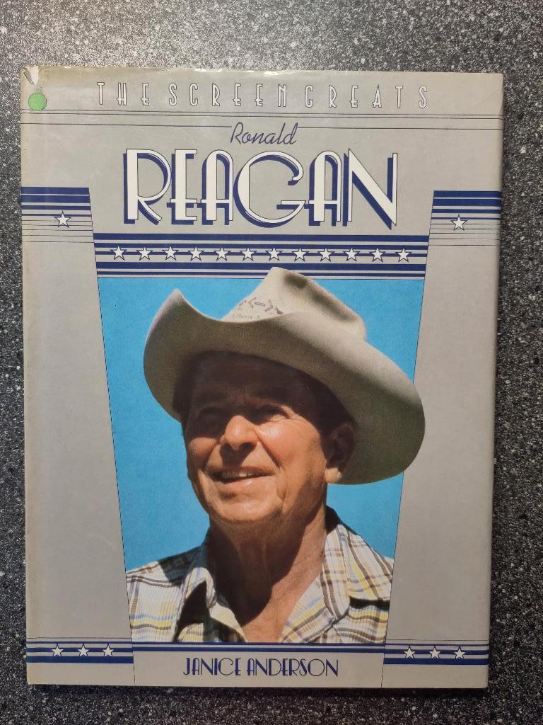 RONALD REAGAN - THE SCREEN GREATS (HARDCOVER), Ophalen of Verzenden, Gelezen, Personen