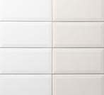 Wandtegels - OUTLET - Metro wit/creme - 10 x 20, Ophalen, Nieuw, Minder dan 20 cm, 10 m² of meer