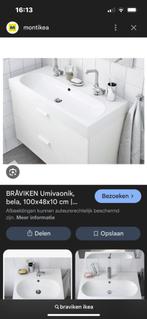 Wastafel badkamer, Huis en Inrichting, Badkamer | Badkamermeubels, Ophalen, Nieuw, 50 tot 100 cm, Minder dan 100 cm