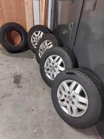 Aluminium velgen met banden  fiat ducato, Auto-onderdelen, Banden en Velgen, Ophalen, 16 inch, Banden en Velgen, Zomerbanden