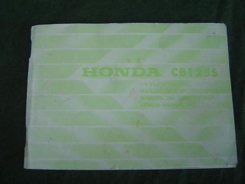 Honda CB125S 1976 owner's manual CB 125 S  fahrer handbuch, Motoren, Handleidingen en Instructieboekjes, Honda, Ophalen of Verzenden