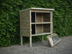 Konijnenhok Weypoort | Duurzame materialen, 110 cm of meer, Nieuw, Ophalen of Verzenden, 90 cm of meer