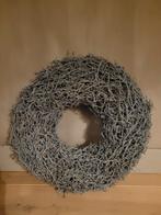 decoratieve krans kleur grijs, Huis en Inrichting, Woonaccessoires | Kransen, Ophalen, Zo goed als nieuw