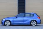 BMW 1-serie 118i High Executive * M Sportpakket * LED * Stoe, 65 €/maand, Gebruikt, Met garantie (alle), Blauw
