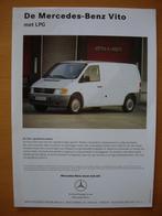 Mercedes Vito LPG Folder 1996, Ophalen, Mercedes, Zo goed als nieuw, Mercedes-Benz