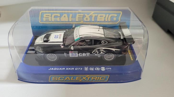 Scalextric Jaguar XKR GT3, Kinderen en Baby's, Speelgoed | Racebanen, Nieuw, Racebaan, Elektrisch, Overige merken, Ophalen of Verzenden