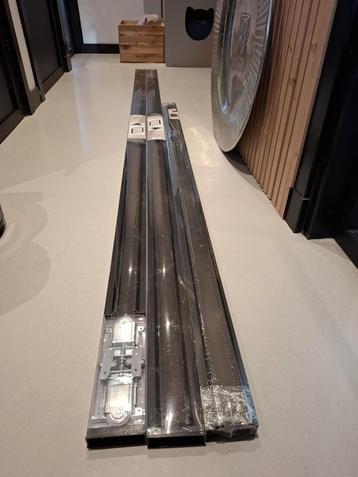 Storemax R60 2x schuifdeur pakket 1x rail 180cm beschikbaar voor biedingen