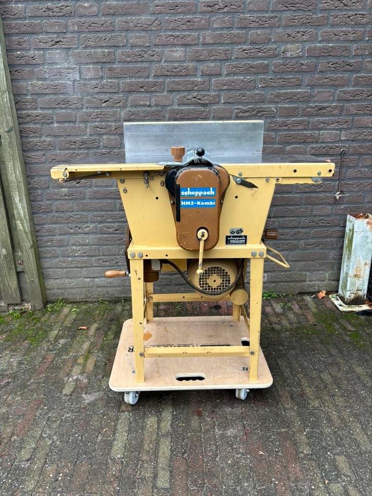 Scheppach prima HM2 vlak vandiktebank, Doe-het-zelf en Verbouw, Schaafmachines, Gebruikt, Elektrisch, Ophalen