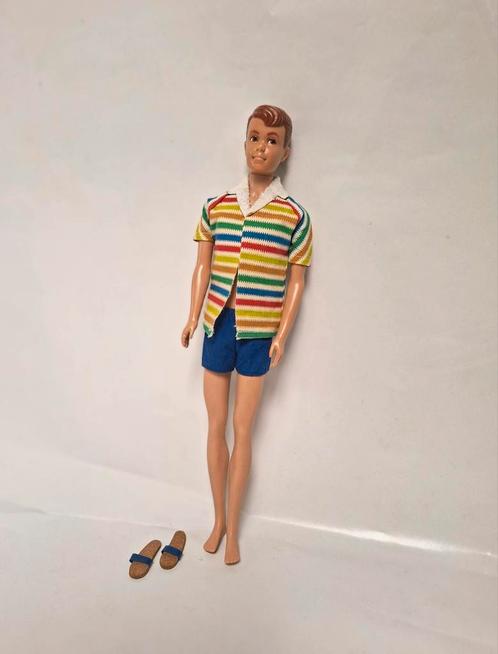 Mattel Barbie vintage 60s Allan + originele complete outfit!, Verzamelen, Poppen, Zo goed als nieuw, Pop, Verzenden