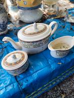 Vintage Engels Theeservies - Theepot, Suikerpot, Melkkan, Ophalen of Verzenden