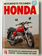 werkplaatshandboek HONDA CB400F CB550F & K ** NIEUW & NL *, Ophalen of Verzenden, Honda