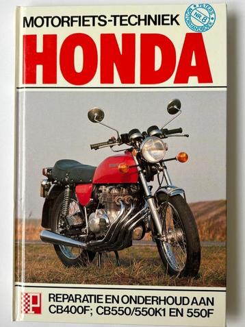 werkplaatshandboek HONDA CB400F CB550F & K ** NIEUW & NL * beschikbaar voor biedingen