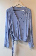 Patrizia Pepe blouse viscose lavendel hemels blauw s/m, Maat 38/40 (M), Zo goed als nieuw, Patrizia Pepe, Verzenden