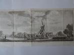 Gravure Stad Montfoort Willeskopperpoort, Spilman 1772, Antiek en Kunst, Kunst | Etsen en Gravures, Verzenden