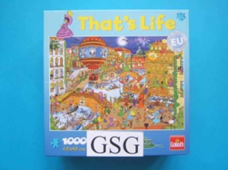 That's life Venice 1000 st nr. 71335-02, Hobby en Vrije tijd, Denksport en Puzzels, Zo goed als nieuw, 500 t/m 1500 stukjes, Ophalen