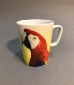 Koffiekopje of theekopje met papagaai erop, Vivo, Huis en Inrichting, Keuken | Servies, Ophalen of Verzenden, Zo goed als nieuw