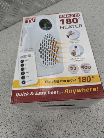 Molino Heater 180 Ceramic Wall Heater 500W beschikbaar voor biedingen