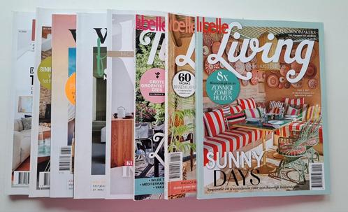 Stapel woonbladen, woontijdschriften., Boeken, Tijdschriften en Kranten, Zo goed als nieuw, Damesbladen, Ophalen of Verzenden