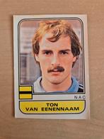 Panini Voetbal 82 Ton van Eenennaam NAC, Verzamelen, Tijdschriften, Kranten en Knipsels, Ophalen of Verzenden, 1960 tot 1980, Knipsel(s)