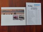 Jeep Wrangler en Cherokee brochure NL met prijslijst, Boeken, Auto's | Folders en Tijdschriften, Verzenden, Zo goed als nieuw