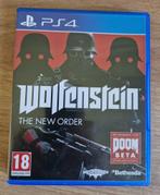 Ps4 Wolfenstein  The new order, Spelcomputers en Games, Ophalen of Verzenden, Shooter, 1 speler, Zo goed als nieuw