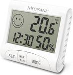 Medisana digitale thermometer en hygrometer, Ophalen of Verzenden, Zo goed als nieuw, Binnenthermometer