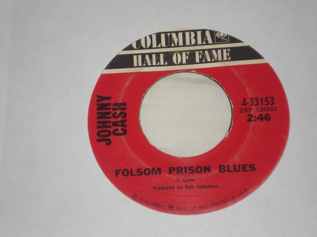 Johnny Cash  Folsom Prison Blues   Usa  Colombia, Ophalen of Verzenden, Zo goed als nieuw, Country en Western