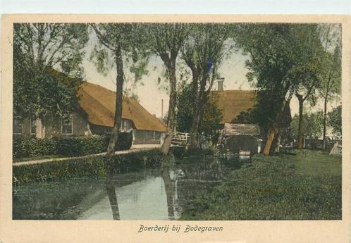 (380-750-005) Bodegraven Boerderij, Verzamelen, Ansichtkaarten | Nederland, Zuid-Holland, Verzenden