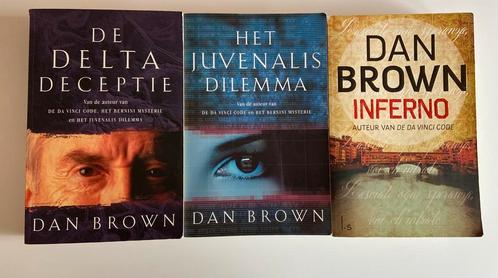 Thriller | leesboek | Dan Brown | 3 boeken, Boeken, Thrillers, Gelezen, Nederland, Verzenden