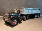 First Gear Mack B model dump trailer 1:34, Hobby en Vrije tijd, Ophalen of Verzenden, Zo goed als nieuw, Bus of Vrachtwagen, Overige merken