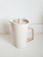 Retro Tupperware sapkan, beige/crème kleur, 1,2L, ongebruikt, Huis en Inrichting, Keuken | Tupperware, Ophalen of Verzenden, Zo goed als nieuw