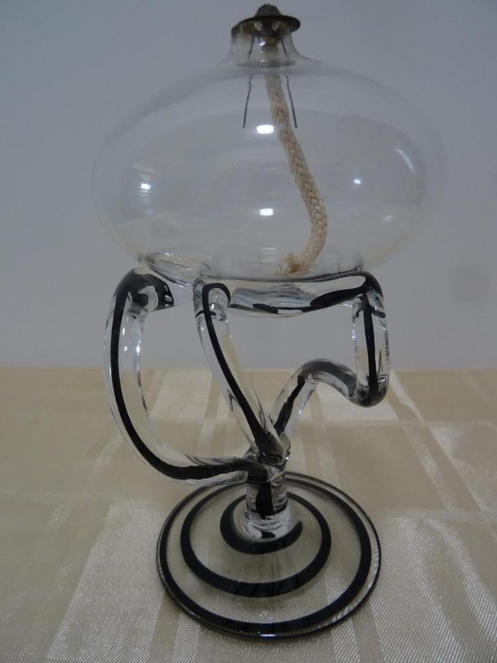 olielampje Murano stijl jellyfish art glas olielamp octopus, Antiek en Kunst, Curiosa en Brocante, Ophalen of Verzenden