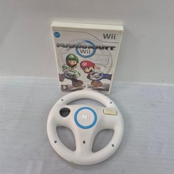 Mario Kart Wii met stuurtje voor de Nintendo Wii + Garantie beschikbaar voor biedingen
